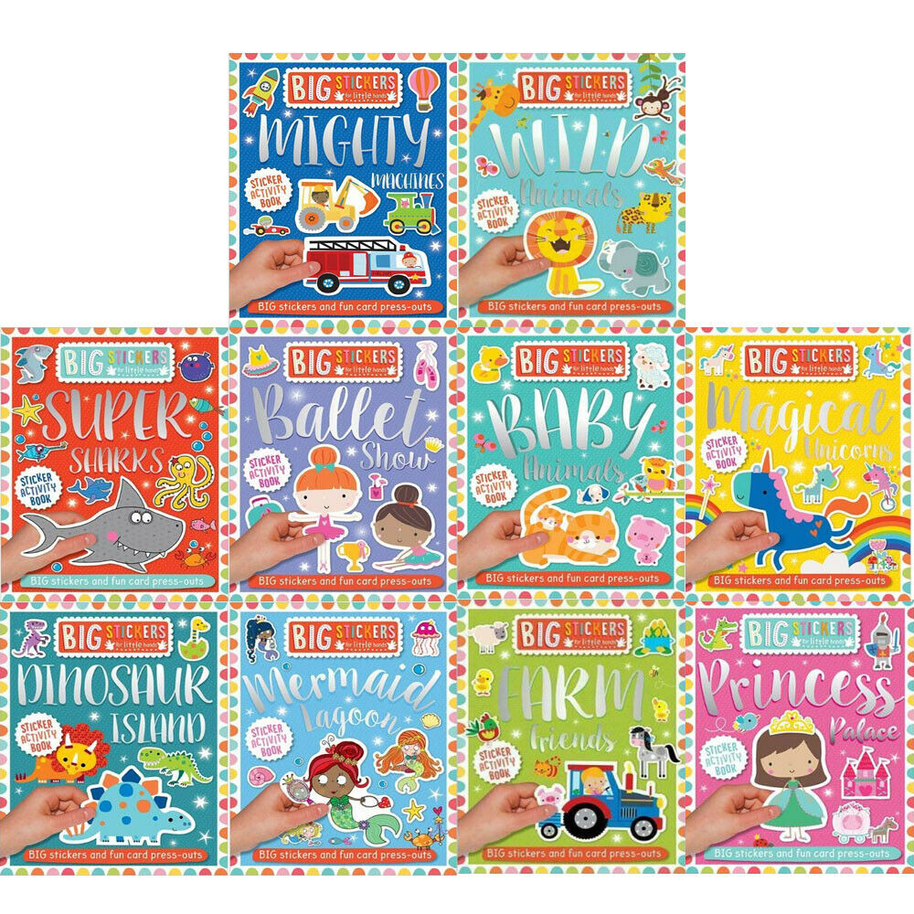 Assortment Big Stickers for Little Hands (UK Original) купить в интернетмагазине Booklavka